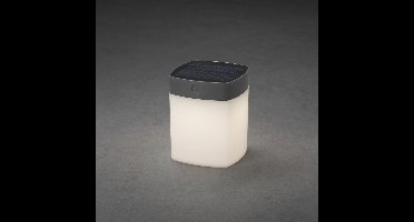 KonstSmide Solar tafellamp Asissi 14,5cm antraciet - 7806-302