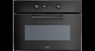 Boretti MLBS45ZW Bakoven + Stoom 45cm, 18 functies, 40L, TFT-Knob control, ZW