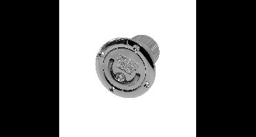 VETUS verchroomde Dekvuldop Diesel Fuel voor slang Ø 50 mm