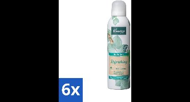 Kneipp - Douchefoam - Mint & Eucalyptus - Vegan - 200 ml - Voordeelverpakking - 6 stuks