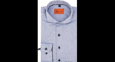 Suitable Twill Overhemd Lichtblauw - Maat 38 - Heren - Overhemden Formeel