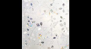 ApexArte® Raamfolie Glas in Lood - Zelfklevend - Antieke Look