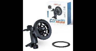 Telefoonhouder Auto Ventilatie - Magnetisch - Geschikt voor MagSafe autohouder - Mercedes A, B, C, E, EQB, EQE, EQS, EQA, GLB, GLA, GLC, GLS - Telefoonhouders Ronde Ventilatierooster