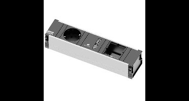 BACHMANN CONI Klein 1x Geaard stopcontact 1x USB oplader 1x ABD