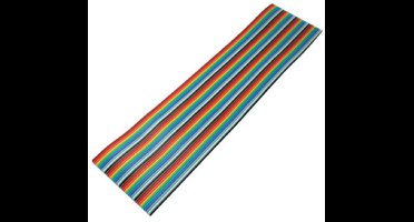 Flachkabel farbig Raster 1,27mm 40 pin 10m