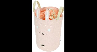 Trixie Speelgoedzak Small - Mrs. Rabbit - Handige Opbergzak voor Speelgoed - Voor jongens en meisjes - Roze