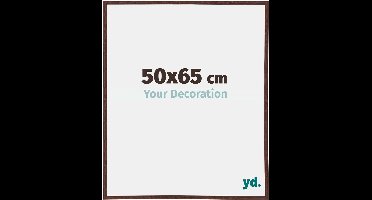 Your Decoration - Fotolijst 50x65 cm - Kunststof - Bruin - Annecy