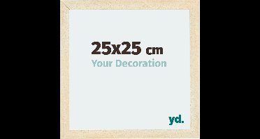 Your Decoration - Fotolijst 25x25 cm - MDF - Zand Geveegd - Mura