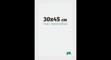 Your Decoration - Fotolijst 30x45 cm - MDF - Wit Hoogglans - Mura