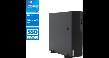 Intel Compleet PC | Intel Core i5 | 16 GB DDR4 | 1 TB SSD - NVMe | Windows 11 Pro + WiFi & Bluetooth