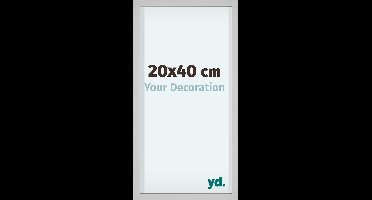 Your Decoration - Fotolijst 20x40 cm - Aluminium - Wit - Virginia