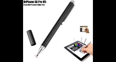 3-Pack DrPhone - SX Pro V5 Premium Stylus Pen Precisie Disc Capacitief - Geschikt voor Smartphones en Tablets zoals