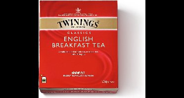 Twinings - English Breakfast Thee - 100 zakjes