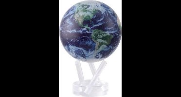 Mova wereldbol op zonne energie Ø 15 cm - Satellietopname met wolken (STE-C)