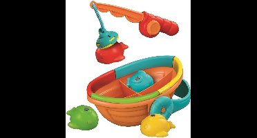 Baby Clementoni - Magnetisch Visspel - Hengelspel met 4 Vissen - Speelgoed vanaf 1 Jaar