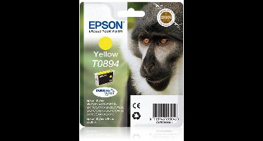 Epson Monkey T0894 inktcartridge 1 stuk(s) Origineel Geel