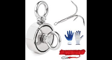 Magneetvissen Starterspakket - Magneetdetectors Kinderen en Volwassenen - Zilver