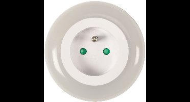 Home Deco Kids LED nachtlamp met lichtsensor - kinderkamer - extra stopcontact - energiebesparend