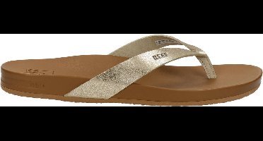 Reef Cushion Courttan/Champagne Dames Slippers - Bruin/Goud - Maat 41