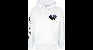 Slipknot Iowa Goat Cover Heren Trui met capuchon - wit - M