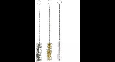 Benson Borstel rager set - 3-delig - 400 mm - metaal en nylon - veelzijdige reiniging