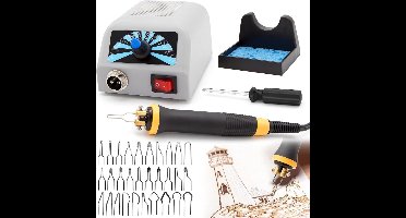 Houtbrander Set - Pyrografie voor Hobby - Soldeerbout
