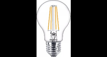 Philips LED Lamp Transparant - 60 W - E27 - Koelwit licht - 6 stuks