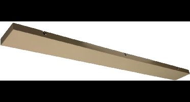 Plafondplaat 90 x 9 cm zonder gaten beige