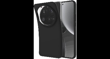 Just in Case hoesje geschikt voor Xiaomi 15 Ultra Hoesje Siliconen - Flexibele Case - Zwart