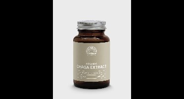 Mattisson - Biologisch Chaga Extract 350mg - Inonotus Obliquus Paddenstoel - Adaptogeen - Voedingssupplement - Vegan - 60 Capsules
