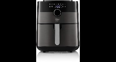 Arzum Airtasty XL Air Fryer AR2091-2300 | Zwart/Chroom - Heteluchtfriteuse - 6 Liter - 1750W
