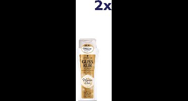 2x Gliss Kur 250ml shampoo winter repair
