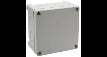 Fibox TAM 111107 Wandbehuizing 110 x 110 x 65 ABS Grijs-wit (RAL 7035) 1 stuk(s)