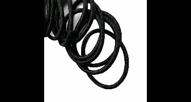 New Age Devi - Mini Haarelastiekjes - Zwart