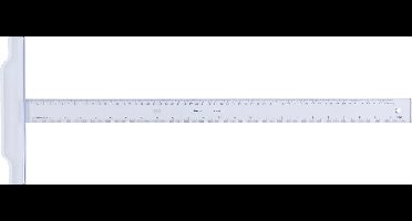 Tekenhaak Aristo GeoCollege 60cm transparant | 5 stuks