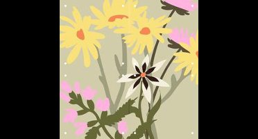 IXXI Travel Into Your Thoughts, SüessART - 140 x 100 cm - Gratis ophangtool - Grote wanddecoratie en posters - Geometrische Kunst, Abstract