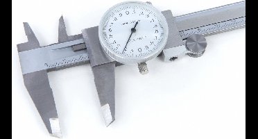 RVS Klokschuifmaat 150 mm - 0,02mm aflezing