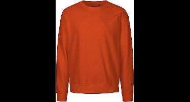 Neutral - Unisex Sweatshirt - Orange - 100% Biologisch Katoen maat L