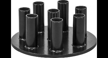 Gorilla Sports Barbell Standaard - Metaal - Voor 8 halters - Ruimtebesparend-