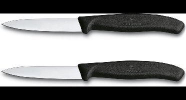 Victorinox Schilmesset - 2 Stuks - Recht - Zwart