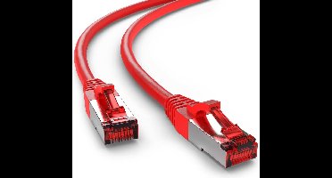 Wentronic 95487 - Cat 6 UTP-kabel - RJ45 - 10 m - Rood