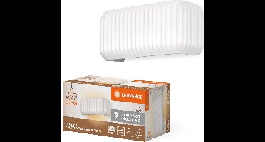 LEDVANCE Decor Plaster Routes Wandlamp 330 2XE27 Wit