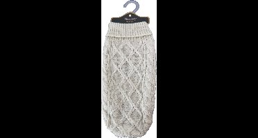 Boony hondenkabeltrui beige 30 cm