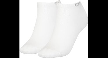 Calvin Klein Sneaker (2-pack) - dames enkelsokken - wit