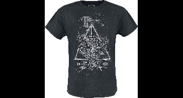 Harry Potter The Deathly Hallows Heren T-shirt - zwart - XXL