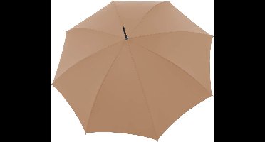 Doppler Manufaktur Oxford Diplomat Stick Paraplu 91 cm - 106cm Diameter - goldbraun