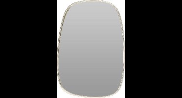 Home & Styling Wandspiegel Excellance - frame kleur goud - 30 x 40 cm - met smalle lijst - gang/badkamer/slaapkamer spiegels