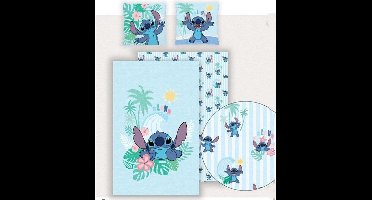 Stitch Dekbedovertrek Aloha 140 x 200 cm - polykatoen