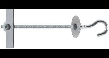 M8 tuimelplug met haak - 8 x 130mm - Gegalvaniseerd