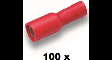 Cimco rondstekerhuls geisoleerd 0,5-1mm2 zak 100